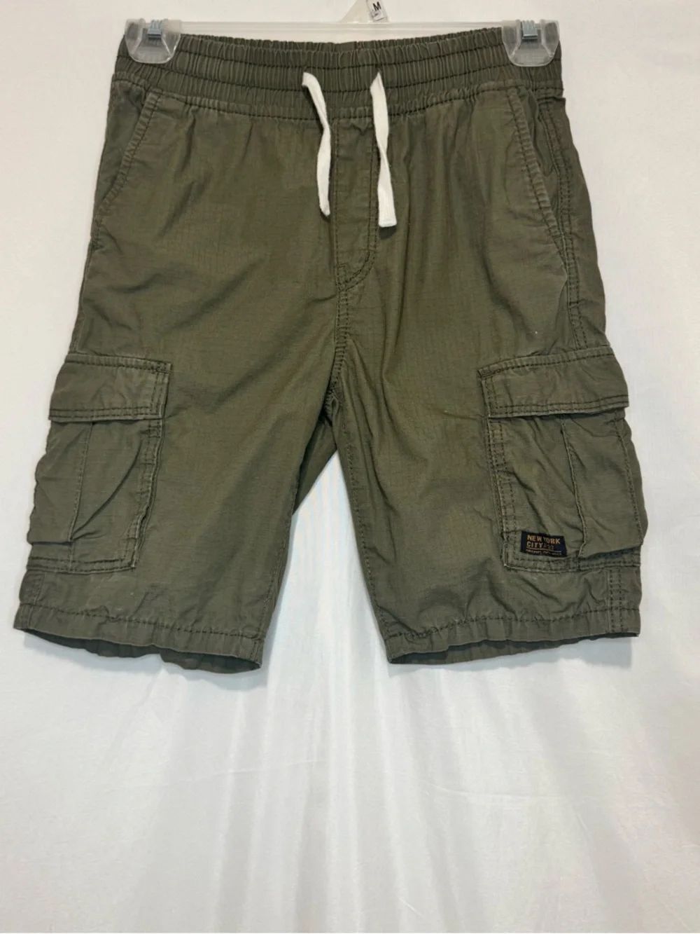 Olive Green H & M Cargo Shorts Size 8